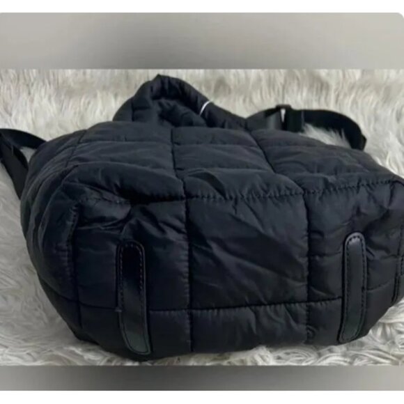 LULULEMON Black Quilted Grid Tote Bag Mini 5L - Picture 7 of 7